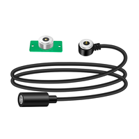 Angle droit 90 degrés 12V 3A mâle femelle DC Interface connecteur de câble de charge magnétique avec PCB