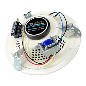 Chất Lượng Cao 8-Inch Kim Loại Trong Tường Loa Cho Rạp Hát Tại Nhà Cửa Hàng Khách Sạn Hệ Thống PA Loa Trần Thấp Cho Các Cuộc Họp Các Bên - Product Image 4