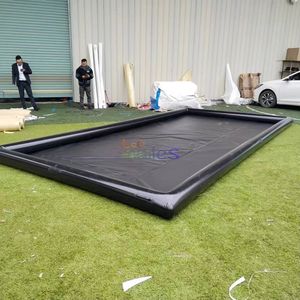 공장 가격 내구성 0.6mm PVC 풍선 세차 매트 차량 세척 또는 카펫 세척을위한 물 함유 매트 - Product Image 3