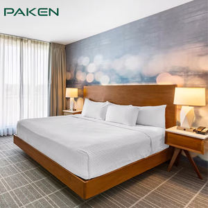 Complete turnkey oplossing voor hotelmeubilair, hotelprojectmeubilair, Europese stijl hotel kingsize bed slaapkamermeubilairset - Product Image 1