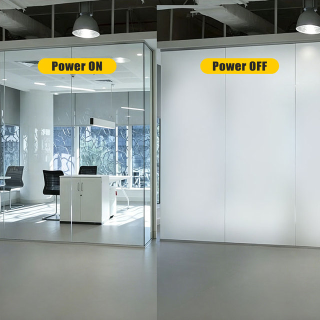 Electric Self-adhesive Pdlc Film Smart Hue Movie Switchable Pravicy Glass Door Window Tint Intelligent Film