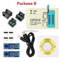 EZP2019 Programador USB SPI de alta velocidad Versión más nueva con 24 25 93 EEPROM 25 Flash BIOS Chip Soporte 5 Socket ICs