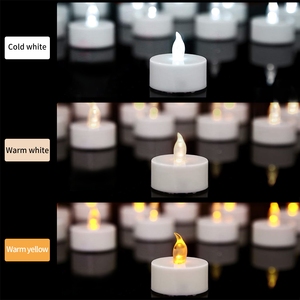 Atractivas Velas <span class=keywords><strong>LED</strong></span> Diya para Iluminación Diwali, Decoración del Hogar, Velas de Té, Lámparas de Velas con Batería, sin Humo, sin Llama - Product Image 6