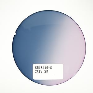 Wholesale Blue Cut Photochromic Ophtalmic <strong>Lenses</strong> 1.60 Colorful Photogary Green PC Spectacle <strong>Lens</strong> - Product Image 1