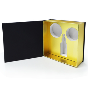 Cajas de Regalo Hechas a Mano de Lujo Personalizadas, en Forma de Libro, de Papel Rígido, con Inserto de Espuma EVA, Cosméticos en Relieve, Embalaje con Estampado en Lámina Dorada - Product Image 5