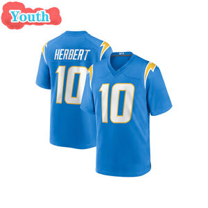 Nueva Camiseta de Rugby para Niños 2025, Los Ángeles, 3 James Jr, 15 McConkey, 10 Justin Herbert, Camiseta de Fútbol Juvenil de Alta Calidad con Costuras - Product Image 2