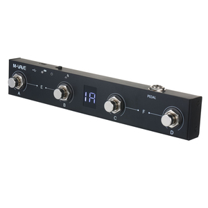 Controlador <span class=keywords><strong>MIDI</strong></span> inalámbrico BT de chocolate, recargable, 4 botones, controlador de pie <span class=keywords><strong>MIDI</strong></span> portátil, Control de aplicación - Product Image 1