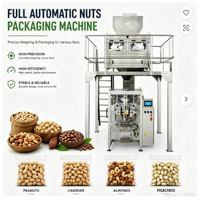Machine d'emballage VFFS intégrée automatique avec peseuse de tête pour biscuits, chips, snacks et aliments – Machine d'emballage 2-en-1