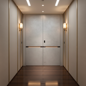 Poteau de porte en teck sculpté de luxe de haute qualité pour les designs de <span class=keywords><strong>portes</strong></span> d'entrée intérieures de maisons, villas et chambres - Product Image 4