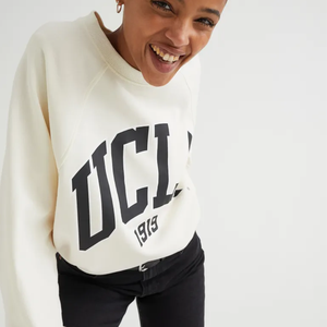 Personalizado liso bordado crewneck sudadera Oversized cuello redondo hombres mujeres sudadera - Product Image 3