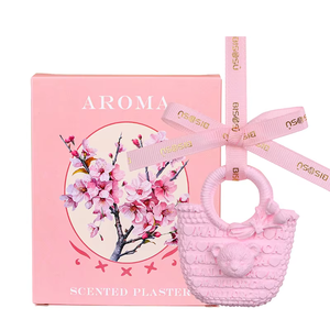 Moderno Diffusore di Aromi a Forma di Orso in Gesso Rosa, Accessorio per Casa e Auto Senza Elettricità - Product Image 6