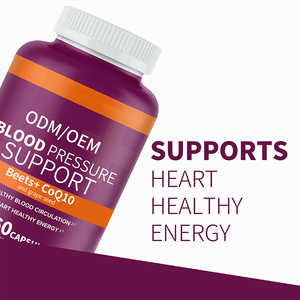 Blood Circulation Pressure Support Supplement with Beet Root CoQ10 <strong>Grape</strong> <strong>Seed</strong> <strong>Extract</strong> Beetroot <strong>Capsules</strong> - Product Image 2