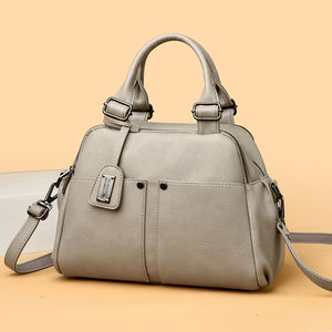 Bolso de Mano Casual para Mujer, Estilo Europeo-Americano, Forma Geométrica, con Remaches, Antirrobo, Resistente.3804 - Product Image 3