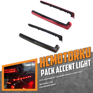Lumière LED pour panneau latéral de moto Tour Pak Pack Accent pour Harley Touring Road <span class=keywords><strong>King</strong></span> Road Street Glide FLTRX 2006-23 - Product Image 2