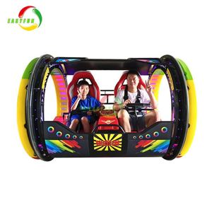 Coche giratorio con control remoto de 360 grados para exteriores con luces LED, equipo de atracciones para parques de diversiones, coche giratorio Happy 360 - Product Image 6