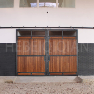 热卖预制定制安全设计竹马马马厩前栏带社交窗口 - Product Image 5