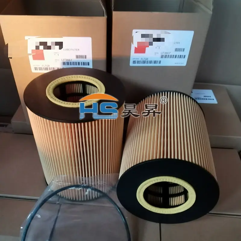Construction machinery oil filter LF3867 P550765 P7190 FF5013 folding filter wholesale