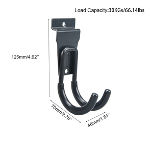 Lưu Trữ Tường Móc Modular Nhà Để Xe Móc Tường Nhà Để Xe Tổ Chức Bảng Điều Chỉnh Nhiệm Vụ Nặng Nề Móc Cho Treo Công Cụ - Product Image 3