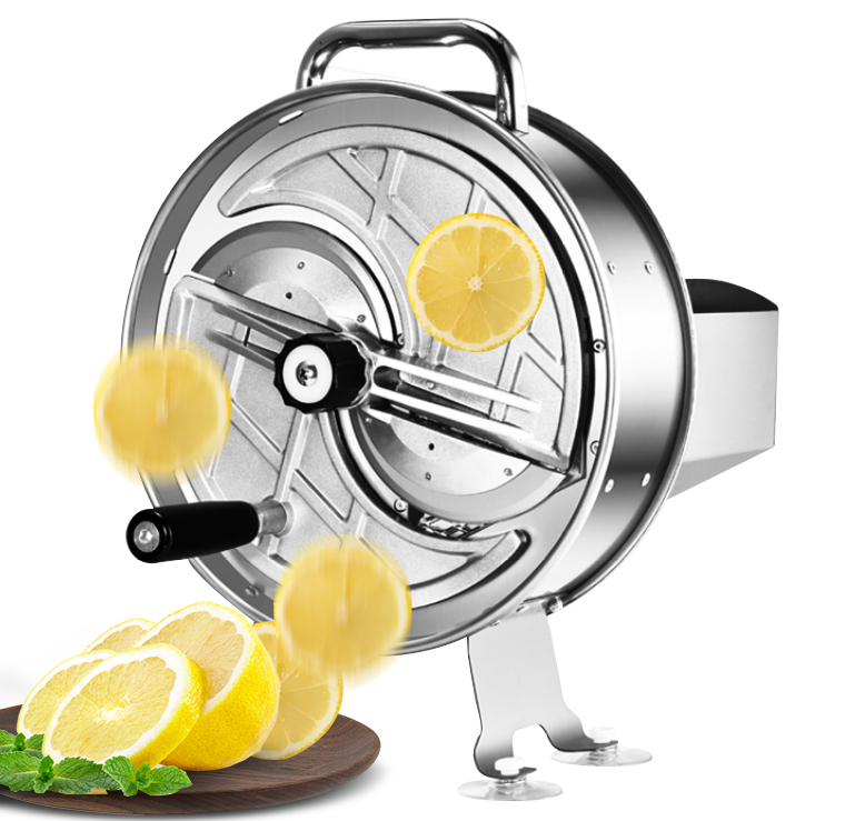 Популярные товары, овощерезка для ломтиков фруктов и домашних пользователей с вращающейся ручкой