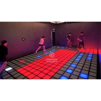 Qiaoqiao Offre Spéciale jeu de projecteur de sol interactif jeu de bloc de sol interactif pour enfants et adultes