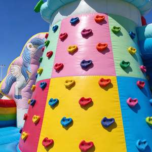 Castillo Inflable Comercial Portátil con Tobogán, Castillo Inflable para Niños con Soplador - Product Image 5