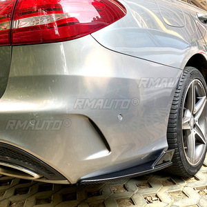กันชนหลัง S205 พร้อมดิฟฟิวเซอร์และลิปกันชน สำหรับ Mercedes Benz C-Class S205 C200 C260 C300 C43 AMG Body Kit - Product Image 4