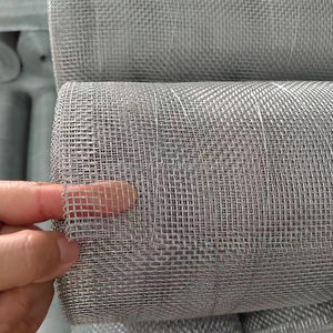 Écran filtrant simple tissé par <span class=keywords><strong>tension</strong></span> élevée carrée faite sur commande du SUS 304 grillage durable d'acier inoxydable d'anti corrosion avec la coupe - Product Image 5