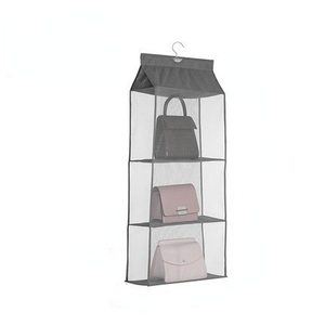 Sacs de rangement tridimensionnels tendance, sac suspendu multicouche en tissu anti-poussière, organisateur de sacs à main - Product Image 1
