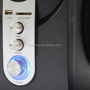 Subwoofer BT en bois de 40 watts, haut-parleur multimédia 2.1 pour ordinateur - Product Image 5