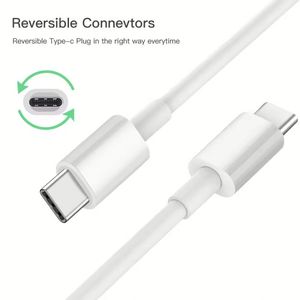 Wholesale 20W PD USB <b>C</b> to <b>C</b> <b>Cable</b> <b>Type</b> <b>C</b> Charger Data Cord Fast <b>Charging</b> USB <b>Charging</b> <b>Cable</b> for Phones Tablet - Product Image 2