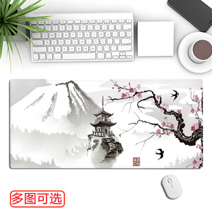 <span class=keywords><strong>Mouse</strong></span> <span class=keywords><strong>Pad</strong></span> Grande Personalizado Flor de Ameixa Antiderrapante Venda Direta de Fábrica Transfronteiriça para PC, Escritório, Laptop e Jogos - Product Image 2