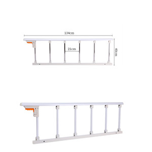 Bệnh Viện nhà sản xuất thiết bị bán chạy nhất giường bên đường ray nhôm có thể gập lại hộ Lan Tôn sóng cho giường bệnh viện - Product Image 6