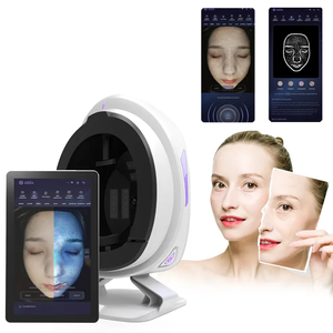 Professional AI <b>Smart</b> Dermascope 3D Magic Mirror Skin Camera Analyzer Machine with 8-Spectrum US/Japan/ZA <b>Plug</b> Compatibility - Product Image 3