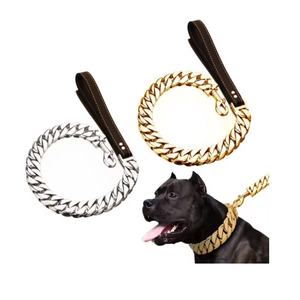 Collar de perro de acero inoxidable de 32mm, collar de perro, cadena de perro de oro, <span class=keywords><strong>Bulldog</strong></span>, caña, Corso, <span class=keywords><strong>Bully</strong></span>, Doberman, <span class=keywords><strong>Bulldog</strong></span> - Product Image 1