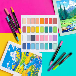 Marqueurs acryliques à double pointe 48 couleurs OEM pour la peinture de graffitis, ensemble de marqueurs acryliques permanents étanches sans saignement - Product Image 6