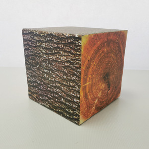 MultiSided WoodGrain EVA Foam Marker Block with Ring Pattern for Outdoor Positioning Practice Lightweight Durable Cube - Product Image 1