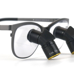Lupas Dentales Ergonómicas 4x 5x 6x 8x, Lupas Binoculares de Aumento con Luz LED Inalámbrica de 5w, Lupas TTL con Inserto para Prescripción Dental - Product Image 5