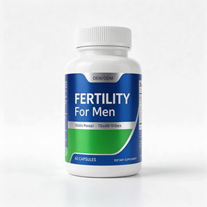 Suplementos de Fertilidad Masculina, Cápsulas OEM, Proveedor de Potenciadores de Esperma Ricos en Antioxidantes, Cápsulas de Vitaminas con Zinc - Product Image 1