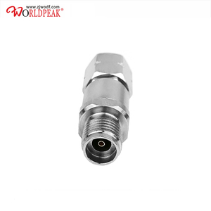Adaptador Waveguaide de <span class=keywords><strong>3.5mm</strong></span> <span class=keywords><strong>DC</strong></span>-33GHz RF de Acero Inoxidable, Conector de Cable Coaxial Hembra de <span class=keywords><strong>3.5mm</strong></span> a Macho de 2.92mm - Product Image 1