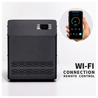 Mini-refroidisseur d'eau personnalisable 0,3 CV avec Wi-Fi 110/220V pour bain de glace, utilisation intérieure et extérieure