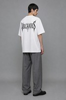 T-shirt Oversize Premium 240g Vierge en Coton 100% Filé Ring-Spun Style Luxe Impression Logo Personnalisé Minimaliste Coupe Moderne