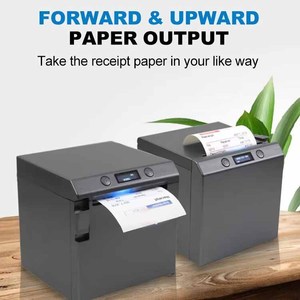เครื่องพิมพ์ใบเสร็จ POS แบบไร้หมึก ขนาด 80 มม. รุ่นใหม่ พร้อมหน้าจอควบคุมการทำงาน - Product Image 2