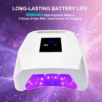 Lampe à ongles UV LED professionnelle IBelieve Fan Pro, séchage rapide, sans fil, rechargeable, produits et équipements pour ongles
