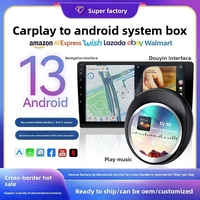 Qualcomm Android CarPlay Wireless Box Model T11N Type-C Connection Multi-Screen Interactive Features 4+64GB/8+128GB RAM+ROM for