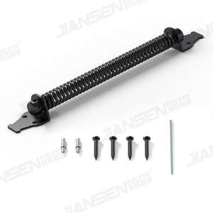 <span class=keywords><strong>Cierre</strong></span> <span class=keywords><strong>de</strong></span> Puerta Automático <span class=keywords><strong>con</strong></span> Resorte Negro, Herraje para Puerta <span class=keywords><strong>con</strong></span> Herramienta Ajustable para Cercas <span class=keywords><strong>de</strong></span> <span class=keywords><strong>Madera</strong></span> y Vinilo, Stock Local en EE. UU. - Product Image 3