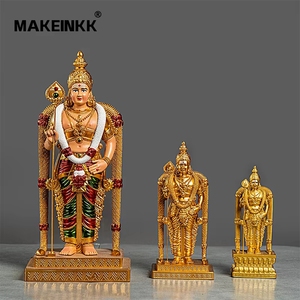 Personalización de Estatuas, <span class=keywords><strong>Kuala</strong></span> <span class=keywords><strong>Lumpur</strong></span>, Batu Caves, Decoraciones Indias, Dios Hindú, Hindúismo, Regalos Religiosos, Skanda, Murugan, Vishnu - Product Image 2