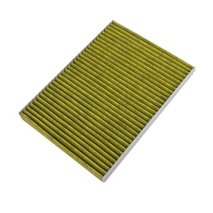 Filtre de cabine de voiture HEPA à charbon actif de haute qualité, neuf, 2 pièces, 2 trous, pour Audi <span class=keywords><strong>Bora</strong></span> 1J0819644, marque Qianli, garantie 6 mois - Product Image 1