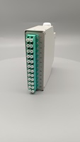 Boîtier de distribution fibre optique 12 ports 24 fibres sur rail DIN, LC Duplex Multimode OM3, boîtier terminal en métal avec pigtail pour réseau