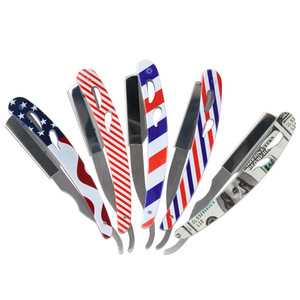 Rasoirs de barbier Wanmei en métal, outils professionnels de salon pour la coiffure et le rasage des sourcils - Product Image 4