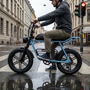 Bicicleta Eléctrica Estilo Vintage con Frenos Hidráulicos, Bicicleta Eléctrica Urbana para Desplazamientos Diarios - Product Image 5